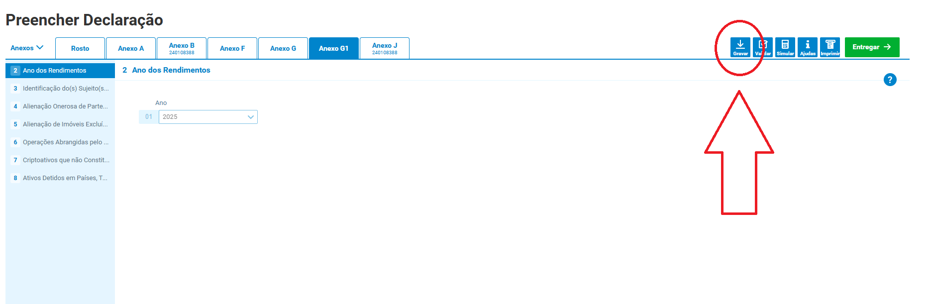 Gravar XML